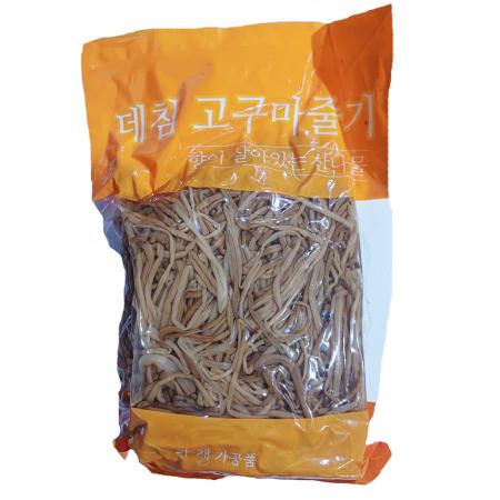 데침 고구마줄기 1kg 데친 고구마순 반찬