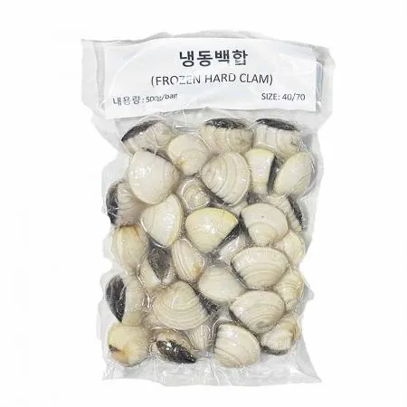 백합조개 500g 냉동 조개 찜 탕 구이 베트남산