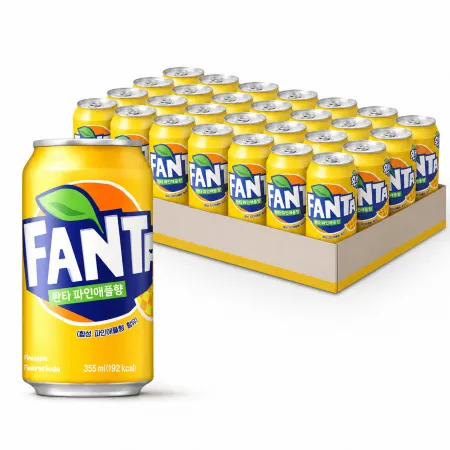 ★7월 첫구매★ 환타 파인애플 355ml X 24캔