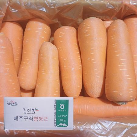 제주 세척당근 10kg box