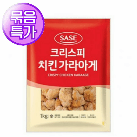 ★묶음 초특가★ 사세 크리스피 치킨 가라아게 1kg