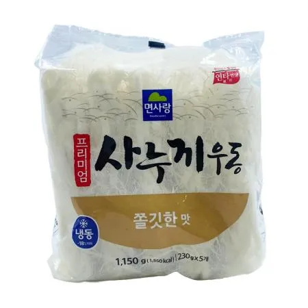 면사랑 사누끼 우동면 1.15kg (230g*5개입,사리)