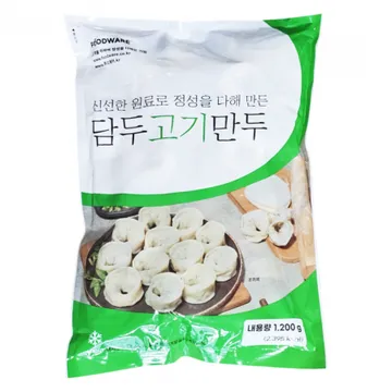 담두 고기손만두 1.2kg 냉동 고기만두 손만두