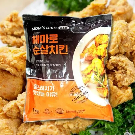 해마로 맘스터치 순살치킨 1kg 가라아게