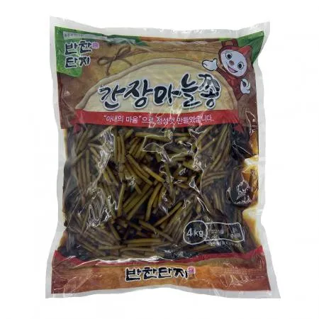 반찬단지 간장 마늘쫑 4kg