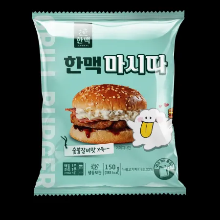 한맥 마시따그릴벅 햄버거 150g 이미지