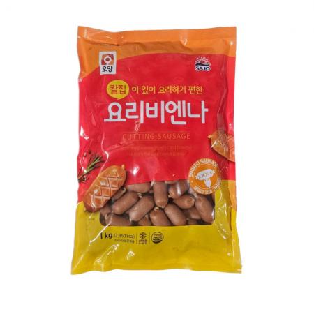 사조오양 칼집 요리비엔나 소시지 1kg