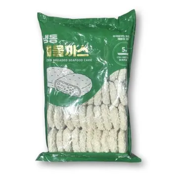 냉동 해물오징어까스 2.5kg 튀김