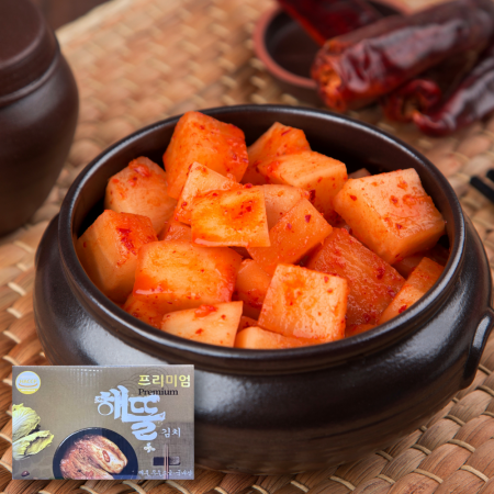 햇뜰 깍두기 김치 10kg (대,국내산)