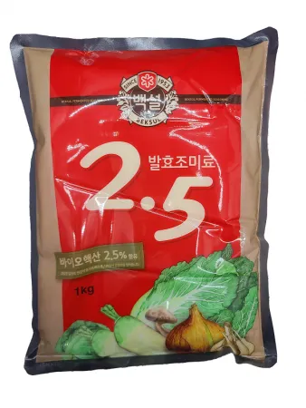 백설 2.5 바이오핵산 1kg 발효조미료