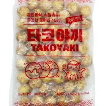 지엔씨 타코야끼 1kg (약 50알) 타코야키