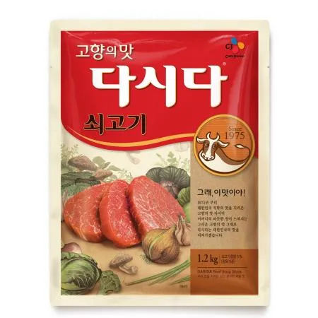 백설 쇠고기다시다 1.2kg