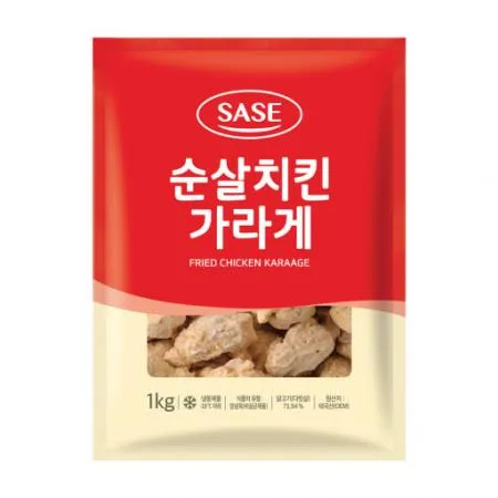 사세 순살치킨 가라아게 1kg 튀김