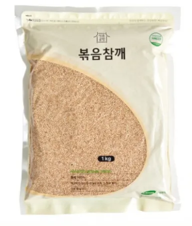 ★초특가★ 한식품 볶음참깨 1kg 볶은참깨 깨소금 통깨