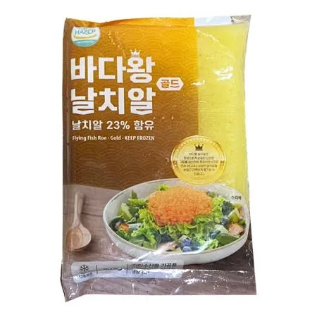 바다왕 날치알 골드 500g