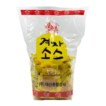 태산 맛미 겨자소스 600g (3g*200개입)