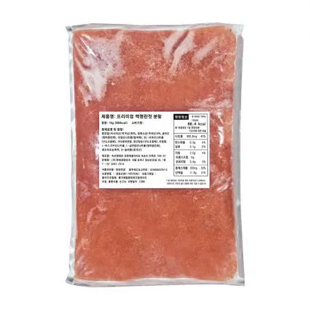 명란 파지 1kg 무색소 냉동 명란젓 파지 분란 분알 젓갈
