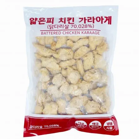 새봄 얇은피 순살치킨 가라아게 1kg