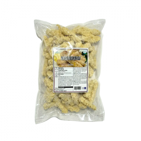 그린푸드 통살오징어튀김 1kg 냉동 튀김 분식 대용량