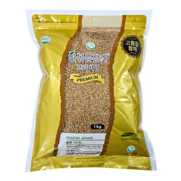 ★초특가★ 한식품 프리미엄 볶음참깨 1kg 볶은참깨 깨소금 통깨