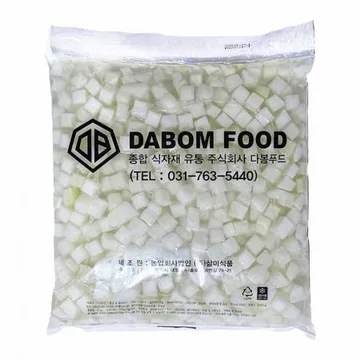 다봄 치킨무 5kg 대용량 업소용 봉지무