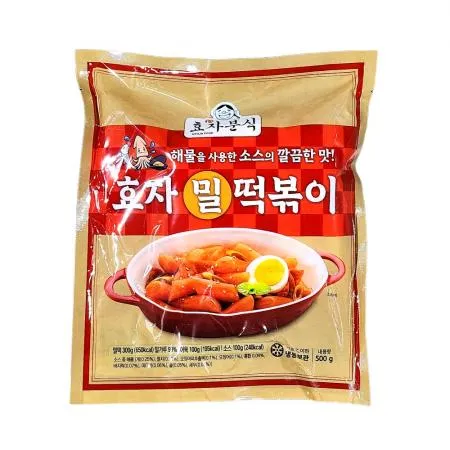효자분식 효자 밀떡볶이 500g 떡볶이 밀키트