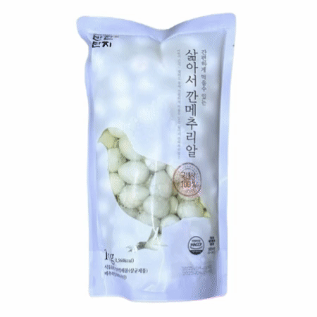 국내산 깐 메추리알 1kg 랜덤발송 메추리 알