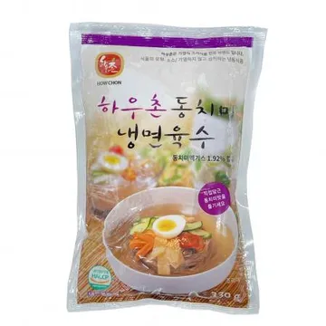 하우촌 동치미 냉면육수 330g 물냉면 비빔냉면 물회육수