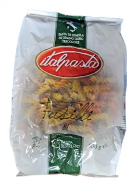 대봉 삼색파스타 500g (푸실리) 파스타 스파게티