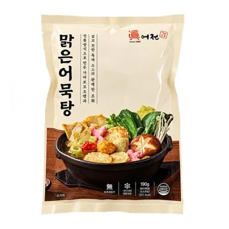 진어전 가마보꼬 맑은어묵탕 190g 소스포함 오뎅탕 이미지