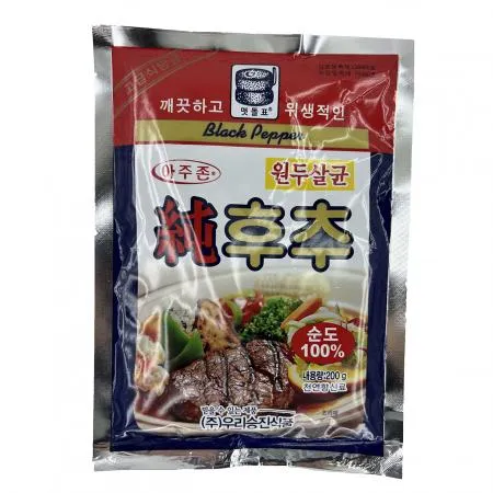 아주존 순 흑후추 200g