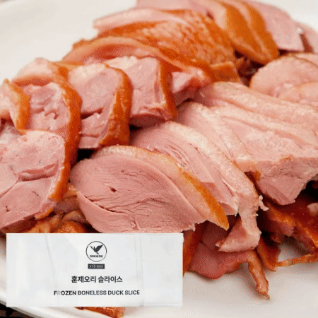 [교차출고] 훈제오리 슬라이스 8kg 벌크