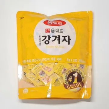 움트리 강겨자 3g x 200입 일회용겨자