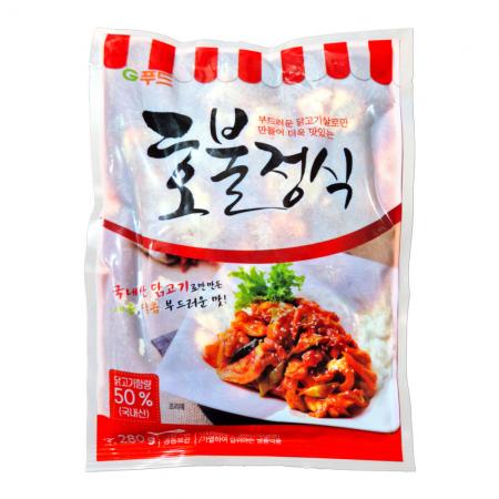 지푸드 호불정식 순한맛 280g (닭갈비 덮밥)