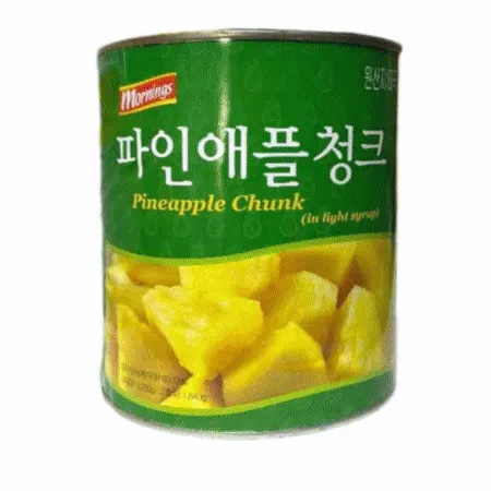파인애플 청크 3kg 통조림 캔