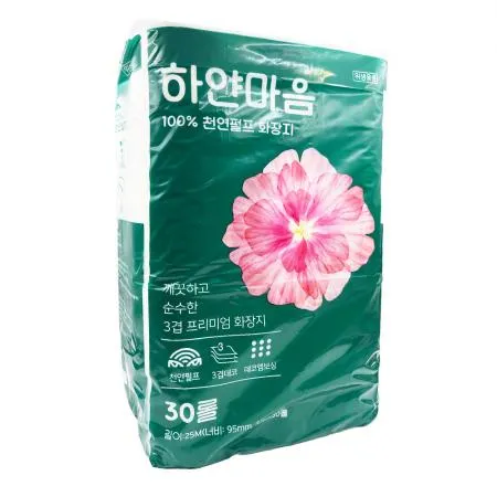 하얀마음 화장지 30롤