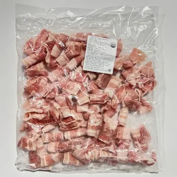 대패삼겹 1kg (1.5mm) 수입산 냉동 냉삼 돌돌이 돼지고기 구이