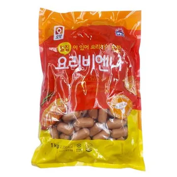 사조오양 칼집 요리비엔나 소시지 1kg