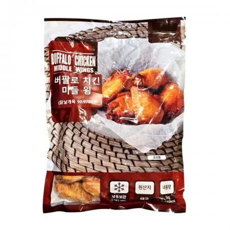 에즈원 버팔로치킨 미들윙 1kg 태국산 냉동 치킨 윙