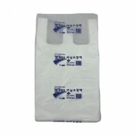 [교차출고] 비닐 봉투 33*38cm (백색대,70매) 봉지