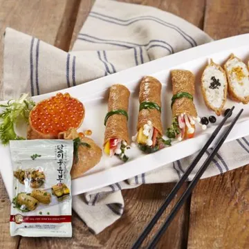 말이용 유부 900g (15매) 롤유부 사각유부 초밥 냉동