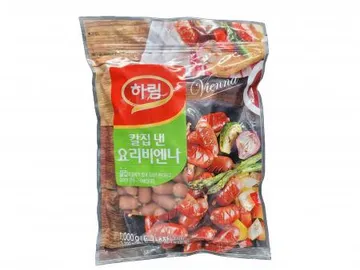 하림 칼집 비엔나 1kg 소세지 소시지