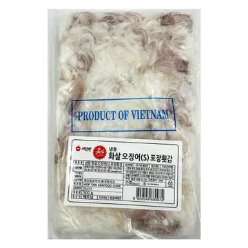 화살오징어 500g (한치채,화살꼴뚜기,냉동) 베트남산