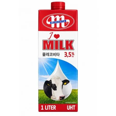 ★초특가★ [교차출고] 믈레코비타 수입 멸균 우유 1L 최저가