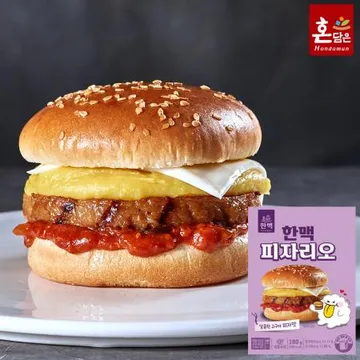한맥 피자리오 햄버거 180g