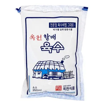 옥천할매 냉면육수 350g 냉동 물냉면 비빔냉면 물회육수