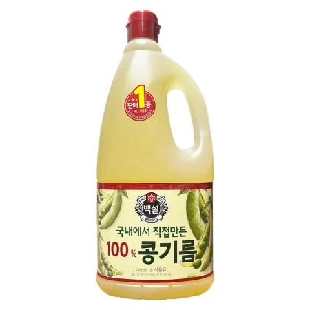 백설 콩 식용유 1.8L