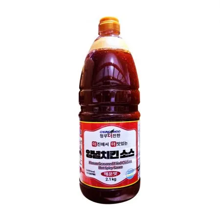 청우 양념치킨소스 2.1kg (매운맛)