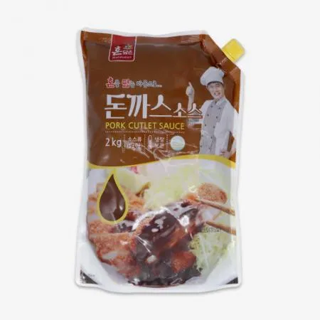 한맥 돈까스 소스 2kg 스파우트