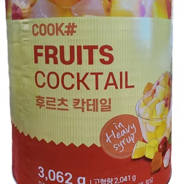 쿡샵 후르츠칵테일 3kg